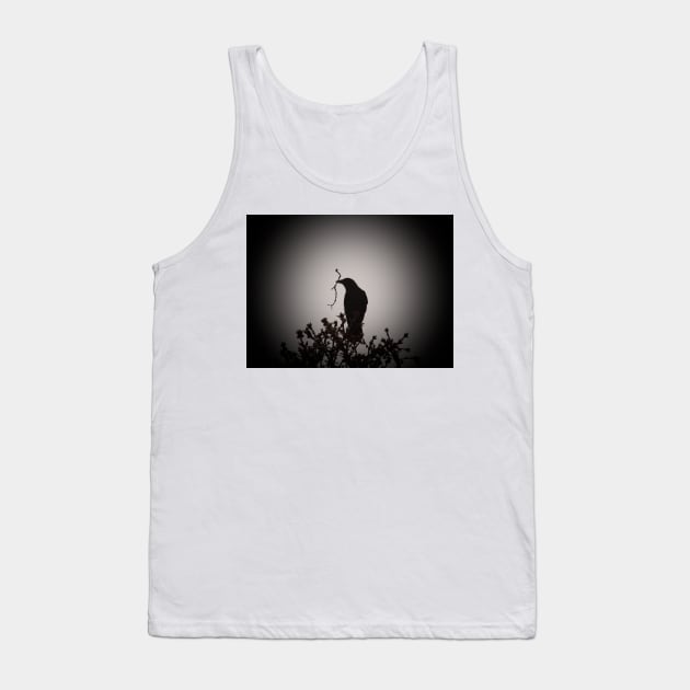 Crow silhouette Tank Top by SandiLin